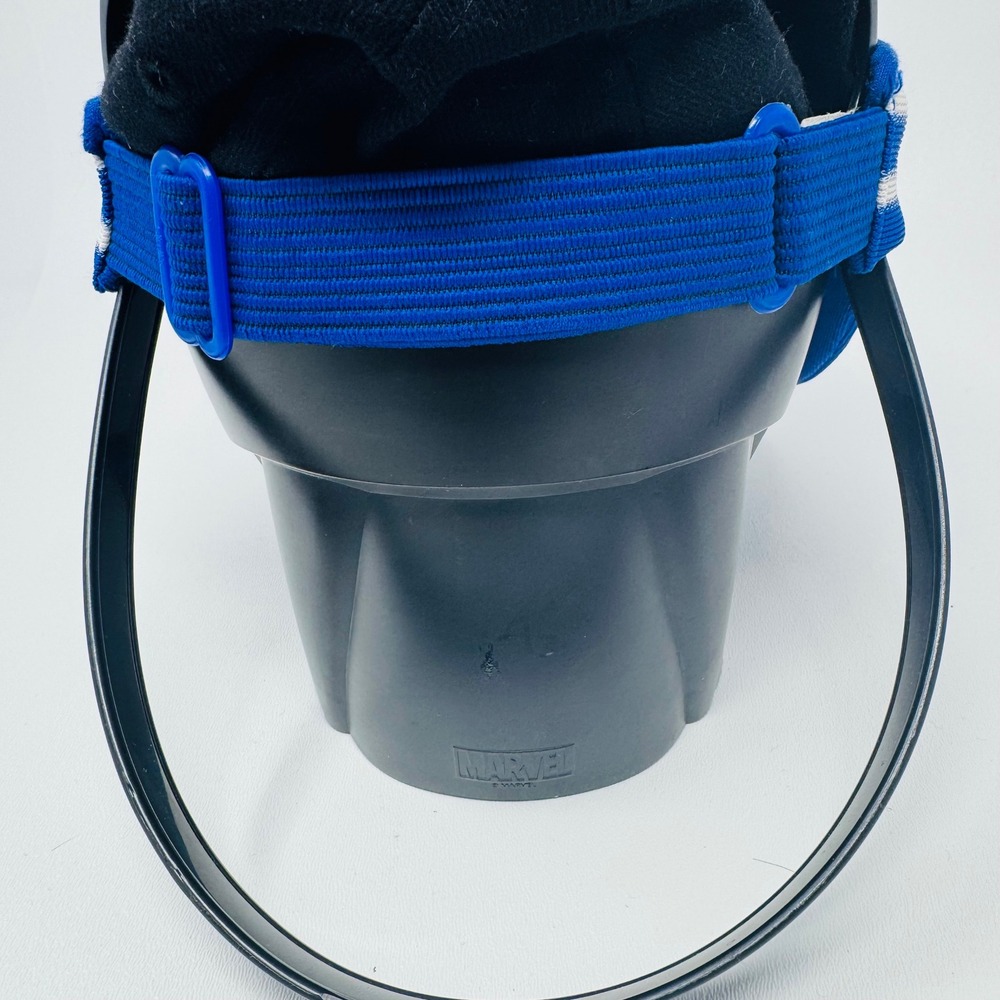 VTG Seattle Mariners Visor Blue White Striped Embroidered‎ Adjustable TWINS S M - Picture 4 of 10